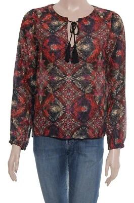 New Odd Molly Printed Discovery Blouse Multi | 20855 | Size 1 - Image 1 of 3