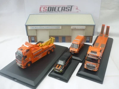 Oxford Diecast Modern Truck 1:76th Crouch Recovery Bundle x4 Models - Image 1 of 4