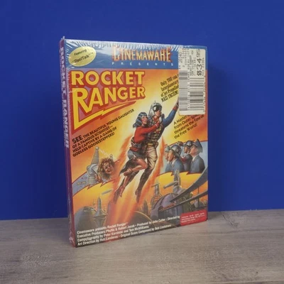 RARE Vintage Rocket Ranger - Cinemaware - Commodore 64- Very Good - Image 1 of 4
