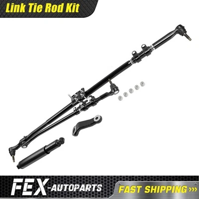 Front Steering Linkage Drag Link Tie Rod Kit for Dodge Ram 2500 3500 4WD 03-10 Foto 1 de 4