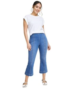 INC International Concepts Women's Petite Cropped Jeans (Medium Indigo, 0P) - Picture 1 of 3