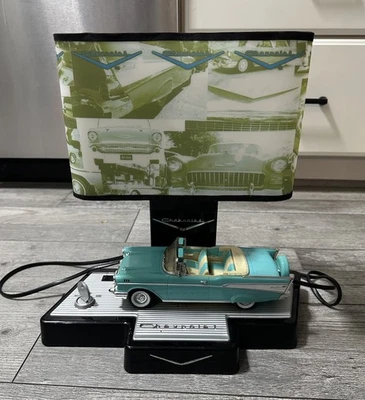 1957 Art Deco Vintage Miami Vibe Beach Chevrolet Bel Air Table Lamp - No Sound - Image 1 of 4