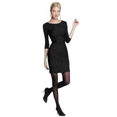 CYNTHIA STEFFE NEERA DRESS SIZE SMALL  $275 BLACK (SLEEVE NEEDS MENDING) - Image 1 of 4