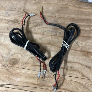 Pair Audioquest Rocket 11 Speaker Cable 5 Ft Each Read - Picture 1 of 16