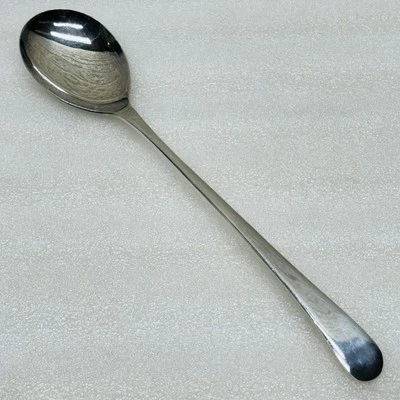 ¡¡DE COLECCIÓN!! E.P.N.S. Cuchara para servir ensaladas de 9,5" chapada en plata hecha en Inglaterra • ¡¡En muy buen estado!! Foto 1 de 4