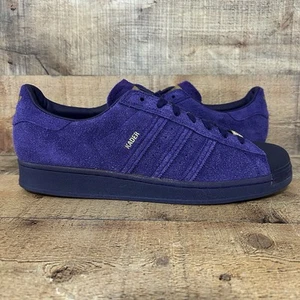Adidas Superstar ADV Kader Sylla Mens Size 14 Dark Purple Skate Shoes HP8865 NEW - Picture 1 of 13