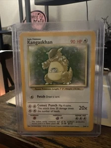 1999 POKÉMON JUNGLE SET 5/64 KANGASKHAN HOLO RARE Misprint NO SYMBOL (MP+ LP -) - Bild 1 von 2