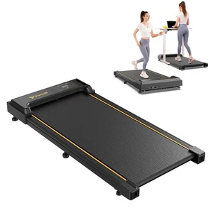 Fitness Elektrisch Laufband 1-6km/h LED Walking Pad Büro Zuhause Gym Bis 100KG - Bild 1 von 15