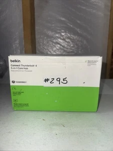 Nowy koncentrator rdzeniowy Belkin Connect Thunderbolt 4 5 w 1 INC013 - Zdjęcie 1 z 7