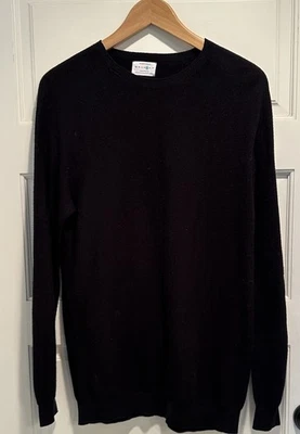 Oliver Charles Summer Crewneck свитер большой черный унисекс хлопок SeaCell $175 - Изображение 1 из 4