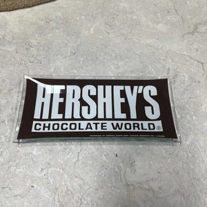 Vintage Hershey's Chocolate World Glas Süßigkeiten/Schmuckschale - Bild 1 von 4
