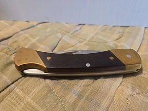 Vintage - Schrade "Uncle Henry" LB7 Bear Paw Lockback Folding Knife - Picture 1 of 15