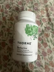 Thorne Research Berberine 1000mg Capsules 60 Count New Sealed Bottle Exp 08/2026 - Picture 1 of 5