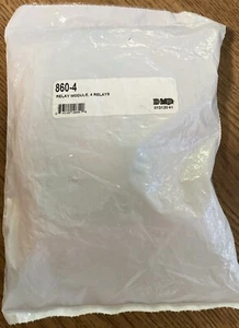 DMP 860-4 RELAY MODULE, 4 RELAYS FOR FIRE ALARM BURGLARY MONITORING ETC. - Picture 1 of 3