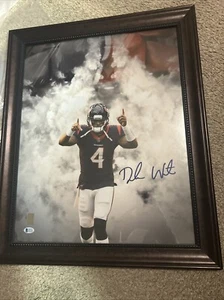 Foto autografata Dashawn Watson con Beckett Coa 23” X 18” - Foto 1 di 7