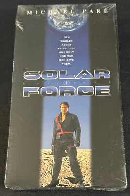 Solar Force (VHS, 1995)- Michael Pare, Billy Drago - Cult Sci-Fi - RARE Unopened - Image 1 of 4