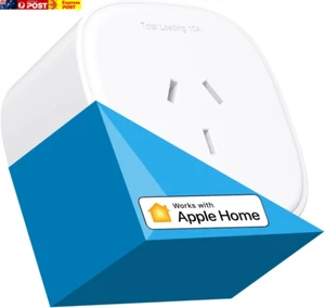 Smart Plug Wifi Outlet Works with Apple Homekit, Siri, Alexa, Google Home, Smart - Picture 1 of 9
