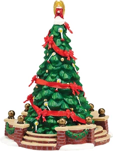 Porcelain Dickens' Village Town Tree Accessory Figurine, 6.5" - Picture 1 of 6