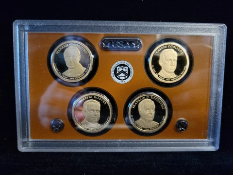 2014 US Mint Presidential Proof Set | Beautiful Set | NO BOX/COA | Uncirculated Cover