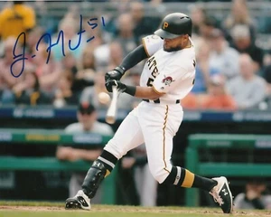 JASON MARTIN PITTSBURGH PIRATES ACTION SIGNED 8x10 - Picture 1 of 1