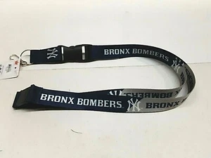 New York Yankees MLB Slogan Breakaway Lanyard Key Ring - Picture 1 of 3