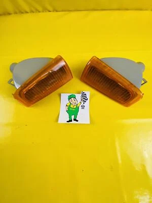 Par De Intermitentes Naranjas Derecho Izquierdo Opel Ascona C NUEVO - Imagen 1 de 4