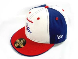 Authentic New Era 5950 59Fifty Fitted Baseball Cap - Philadelphia Sixers (GWS) - Picture 1 of 1