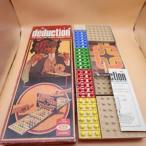 Juego de mesa de deducción de Ideal 1976 Strategy Makes Thinking Fun COMPLETO - Imagen 1 de 16