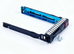 10PCS 2.5" SFF SAS SATA HDD Tray Caddy 651687-001 For HP Gen8 Gen9 DL380p DL360p - Afbeelding 1 van 7