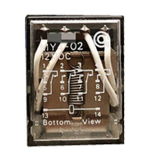 1PC MY4-02 12VDC MY4-02-12VDC Intermediate Relay 14Pins - Picture 1 of 2