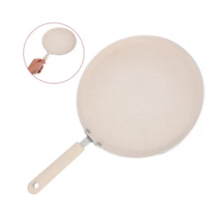 Omelette Pan Crepe Skillet Nonstick Round Crepe Tortilla Pan Steel Omelet Pan - Picture 1 of 12