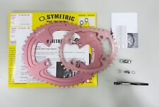 Osymetric BCD110x4 52+38T 9100/9150/8000/8020 Edition Chainring Set Giro Pink
