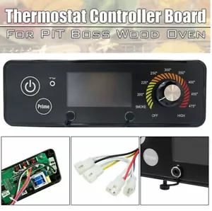 Scheda di controllo termostato LCD rettangolare BOB per griglia pellet legno Pit Boss P4 - Foto 1 di 4