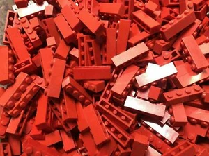 Lego (c) 25x 1x4 Basic Stein - rot - 3010 - brick red - Bild 1 von 1