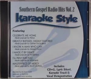Southern Gospel Radio Hits Volume 2 Christian Karaoke NEW CD+G Daywind 6 Songs - Picture 1 of 2