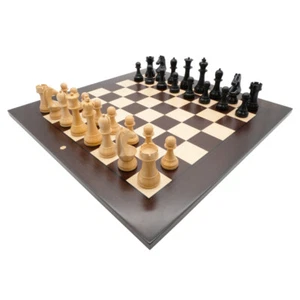 The World Championship Chess Set - Wenge Edition with bag - Picture 1 of 9
