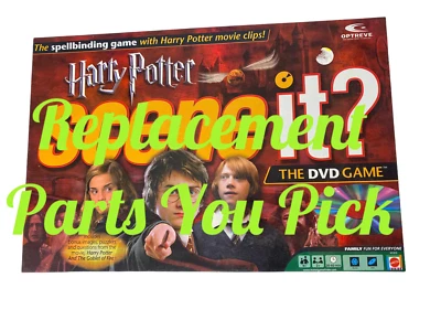 HARRY POTTER Scene it? The DVD Game Replacement Parts Pieces You Pick Crafts - Image 1 of 2