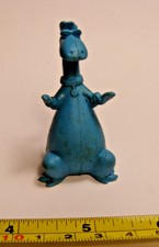 Flintstones Dino Dinosaur Rubber Toy Figure by Hanna Barbera Premium 