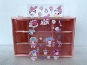 My Melody Pink Six Drawer Storage Desk Organizer With DIY Stickers - Picture 1 of 8