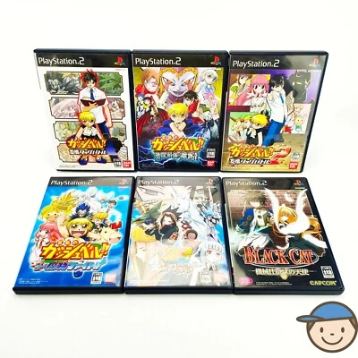 PS2 Konjiki no Gash Zatch Bell Series Black Cat Shaman King Japanese PlayStation - Image 1 of 4