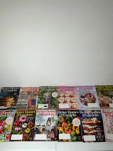 Better Homes & Gardens Magazines 2018 EVERY MONTH Lifestyle Gardening Fashion - Picture 1 of 11