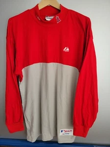 RARE Vintage Majestic California Angels Sweatshirt Men's made in USA Vogelsong - Picture 1 of 6