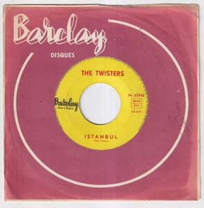 The TWISTERS * Istambul * 1961 BELGIUM TITTYSHAKER ROCKER EXOTICA 45 * Listen! - Picture 1 of 2