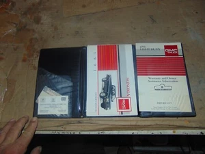 GMC Sonoma 1991 camioneta pickup manual del propietario GM con funda - Imagen 1 de 3