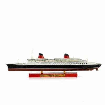 1/1250 RMS France Cruise Ship Toy Atlas Transatlantic Boat Replica Alloy Model - Image 1 of 4
