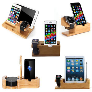 Charging Dock Stand Station Charger Holder For Apple Watch iWatch iPhone iPad