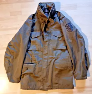 Feldjacke vom Österreichischen Bundesheer gebraucht Outdoor Parka Kapuze oliv - Bild 1 von 7