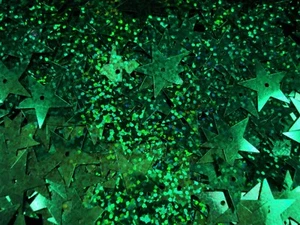 Lentejuelas Estrellas 18mm Láser Verde 100g A Granel Hágalo Usted Mismo Disfraz Escenario Baile - Imagen 1 de 2