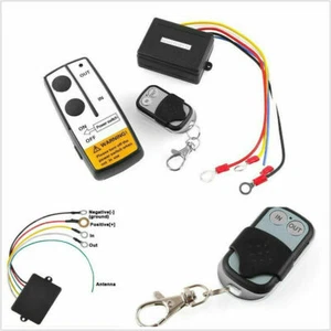 12V Volt Long Range Wireless Remote Control Kit for Car Truck Jeep ATV Winch - Picture 1 of 7