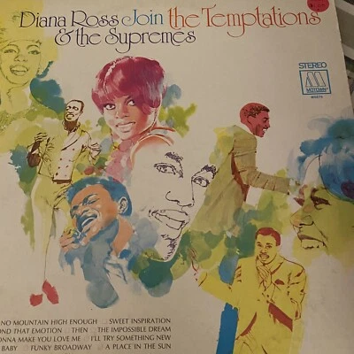 Diana Ross & Join The Temptations on Ed Sullivan 1968 Vinyl LP EX/EX MS679 - Image 1 of 4